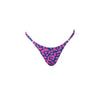 TANGA REGULABLE LEOPARDO ROSA CON AZUL