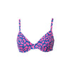 TOP CON ARO LEOPARDO ROSA CON AZUL