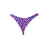 TANGA ASA DELTA LEOPARDO ROSA CON AZUL