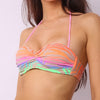 TOP DRAPEADO CEBRA COLOR NEON