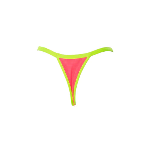 MINI TANGA BICOLOR ROSA CON AMARILLO