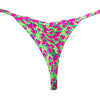 TANGA MELANCIA VERDE RIPPLE COM ROSA