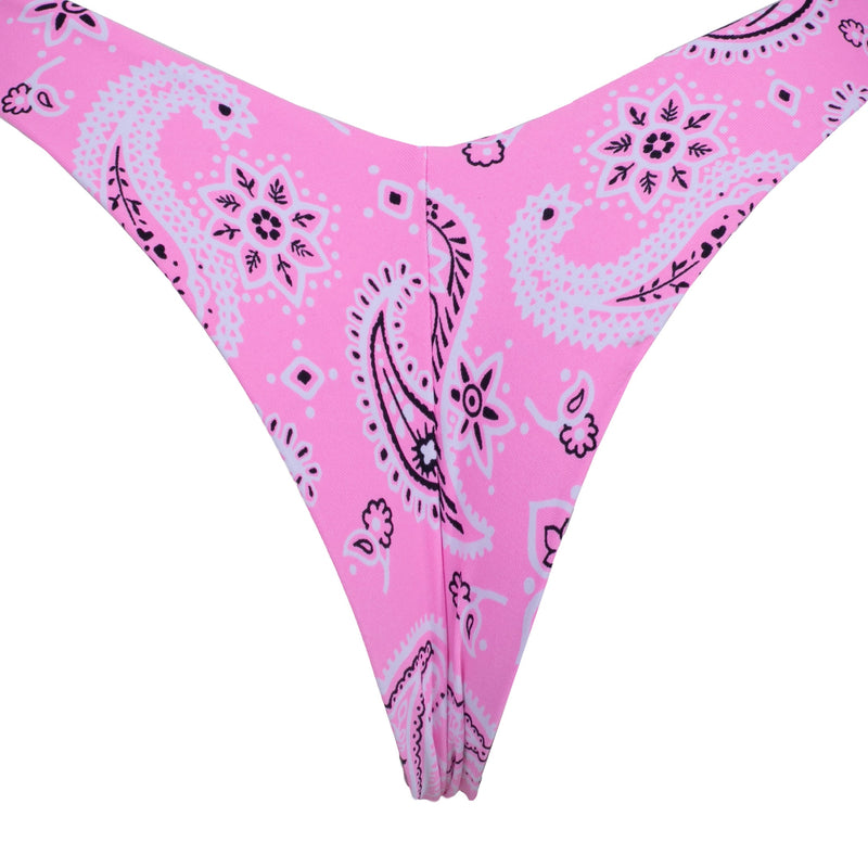 TANGA AVIADOR PAISLEY ROSA CON AZUL